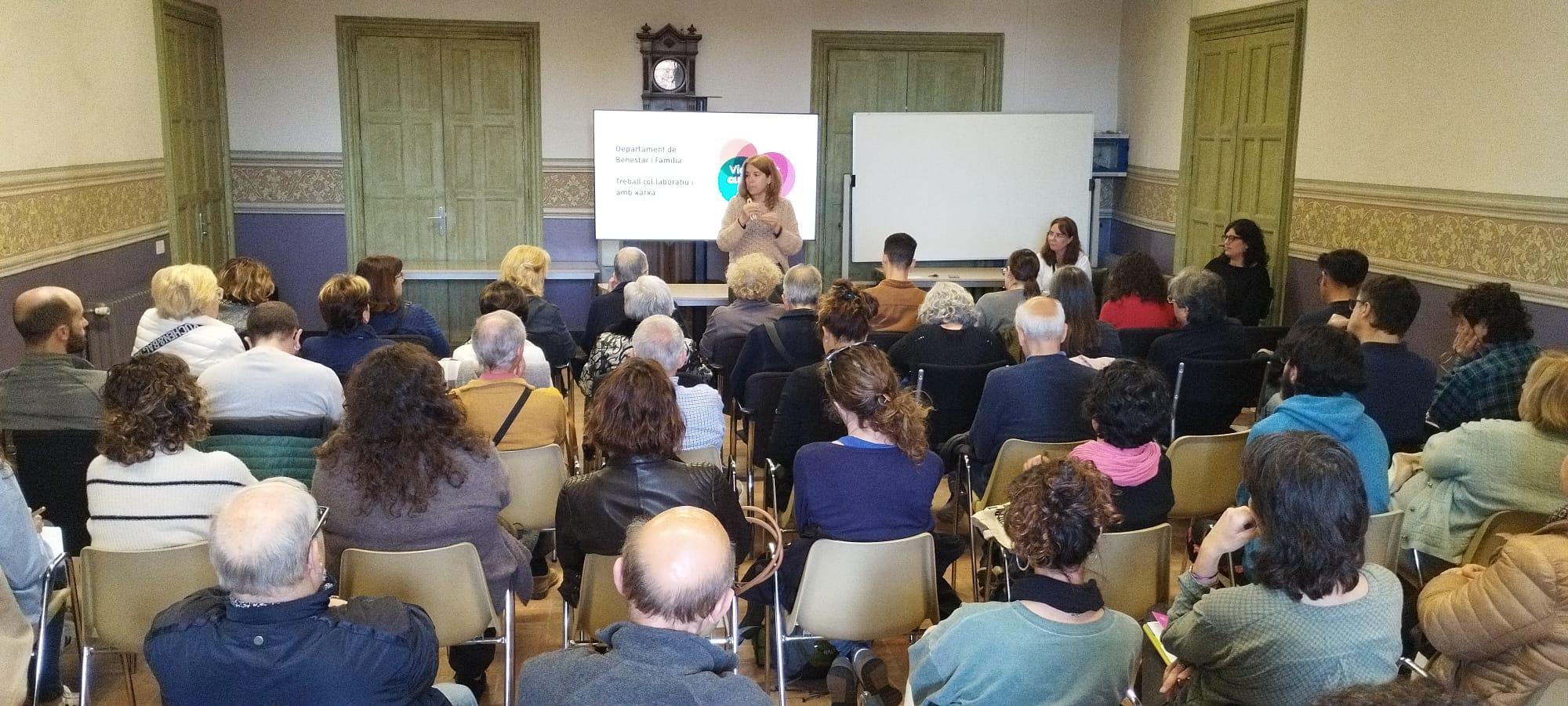 Trobada amb les entitats celebrada el passat 4 d'abril